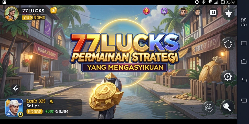 Tampilan gameplay 77LUCKS yang menegangkan dan penuh strategi.