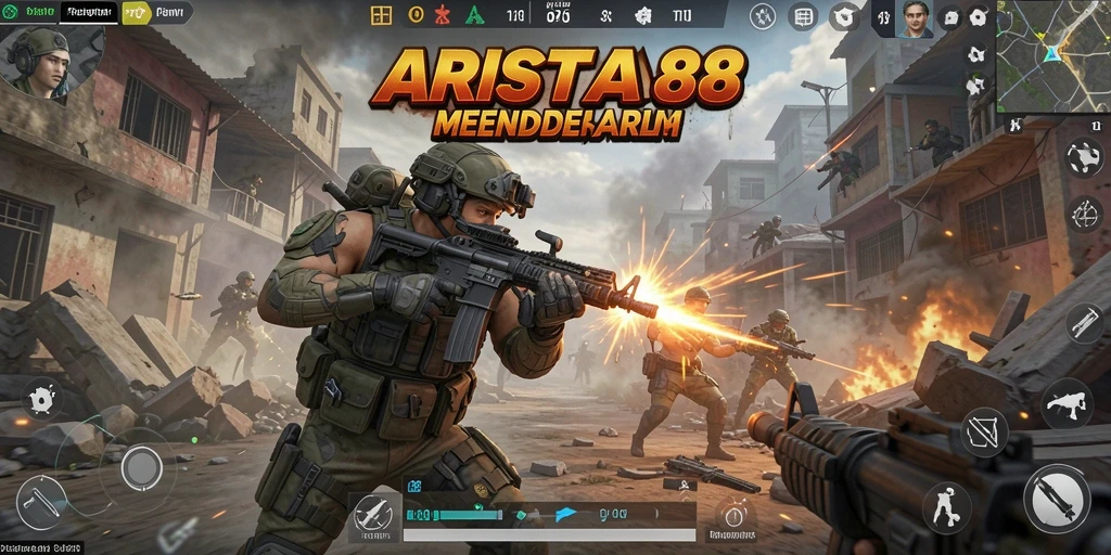 Gameplay seru dan grafis menawan dalam ARISTA88.