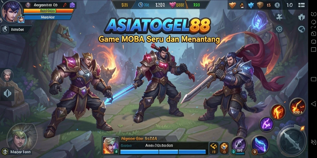 Tampilan gameplay seru dari ASIATOGEL88 yang menantang.
