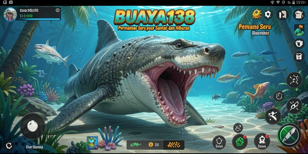 Tampilan menarik dari gameplay BUAYA138 yang seru dan menghibur.