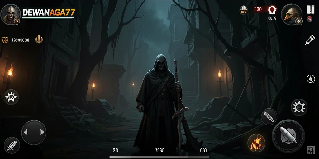 Menampilkan gameplay menyeramkan penuh ketegangan dan misteri.