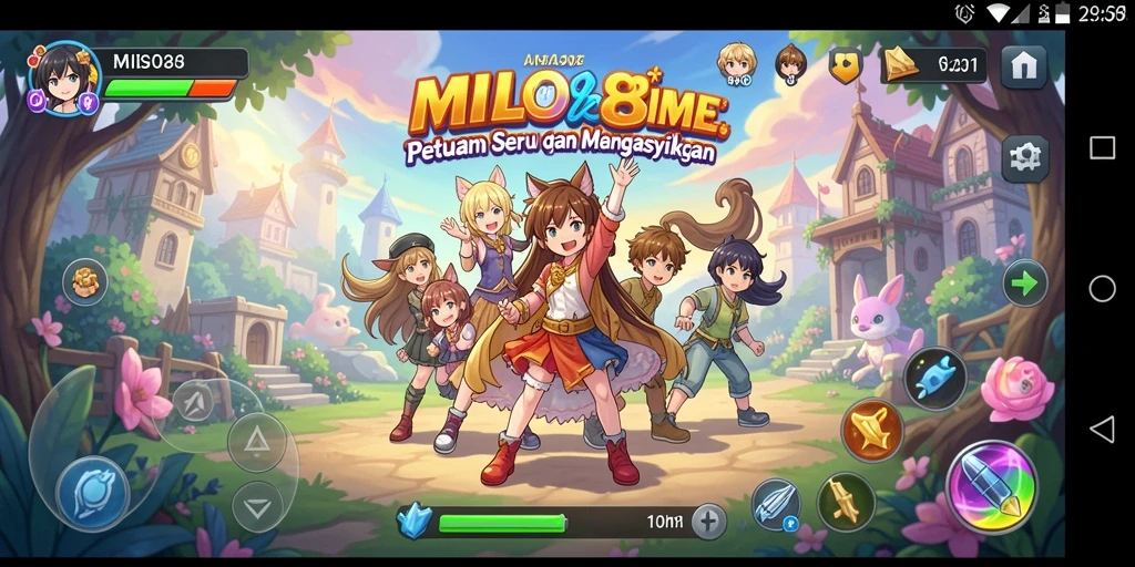 Tampilan menarik dari gameplay <strong>MILO88</strong> yang penuh aksi dan warna.