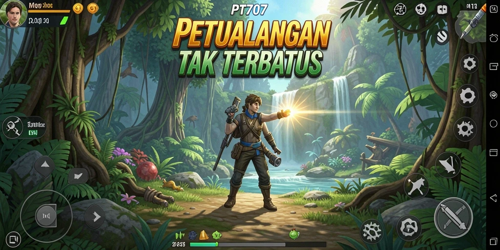 Gameplay PT707 yang menegangkan dan menawan dalam petualangan.